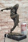 Modern Bronze Dancer Sculpture     Dynamic Contemporary Figure Statue