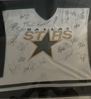 Dallas Stars Stanley Cup Winner Team Signed Hockey Jersey 1998-1999 Mike Modano 