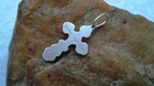 Vintage Solid Sterling Silver Hand-engraved Orthodox Cross  save And Protect 