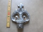 Vintage Antique Cast Iron Gate Fence Topper Finial Architectural Salvage C