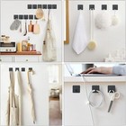 Adhesive Hooks  Heavy Duty Shower Wall Stick On Hooks  Waterproof