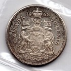 1963 Canada 50 Cent Silver Coin - Iccs Ms-65