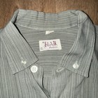 1950s Blair Fashion Shirt Mens Rayon Acetate Vintage 50s Mcm Rockabilly Medium