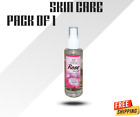 Rose Herbal Facial Scrub   Rose Water - Nourishing And Hydrating Skincare Set