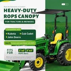 For John Deere Kubota 2 x2  Or 2 x3  Rops Tractor Canopy Top Mowers Uv Protect