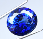 Natural Ceylon Blue Sapphire 26 70 Ct Oval Certified Flawless Loose Gemstone