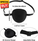 3 Pcs Eye Patch Medical 3d Adjustable Eyepatch Amblyopia Lazy Eye Cover Reusable