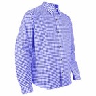 Bavarian Shirt Blue Oktoberfest Costume German Outfit Formal Dress Shirt For Men