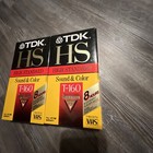 Tdk T-160  8 Hr Premium Quality Hs Blank Vhs Tape - 2