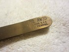 1 Ad Anti Wick Brass Clauss Aw30 Heat Sink Tweezers Clauss Bullet-head Vtg Tool