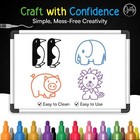 Liquid Chalk Markers 20-pack 6mm Tip Neon Color Non-toxic Quick-drying  Washable