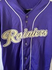 Men   s Ot Sports Milb Tacoma Rainiers Baseball Minor League Jersey Sz 42 - Purple