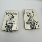 Vintage Duratone Plastic Coated Playing Cards Sealed Double Deck Croc Case