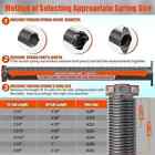 218 X 2 X 24 5 Galvanzied Torsion Spring Garage Door Spring