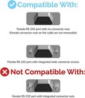 Sabrent Usb 2 0 To Serial  9 Pin  Db 9 Rs 232 Converter Cable  Prolific Chipset 
