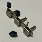 Vintage 1950s Single Line Kluson Deluxe 3x3 Plank Fender Gibson Tuners Lap Steel