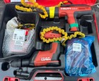 Hilti X-bt Case Set Dx351bt Powder Gun  Sf Bt 18-a Drill  2 Batteries    Charger