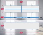 24ft Air Track Inflatable Training Tumbling Gymnastics Gym Mat
