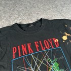 Vintage Pink Floyd Shirt Mens Xl Black Israel Tour Rock Band Tee Hebrew Rare 90s