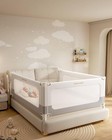 3 Piece Bed Rails For King Size Bed  No-drill Needed Baby Bed Rail Guard For    