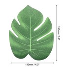 24pcs 6  Green Palm Leaves Artificial Palm Leaves Faux Palm Fronds Style 16