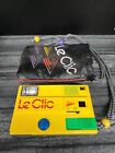 Vintage 1980s Le Clic Disc Camera Yellow With Carry Cord And Black Pouch Unteste