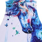 Unicorn Printed Toddler Girls  Nightshirt Night Dresses Pajamas Sleeveless