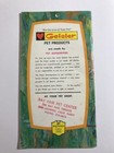 Geisler Pet Care Book Bay Fair Pet Center Bay Fair Mall San Leandro 1970 s Nm