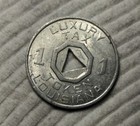 1 Cent Luxury Tax Token Louisiana Usa