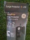 Ge Ultrapro 7-outlet Surge Protector Power Strip 2 Usb Ports 1500 Joules 4ft Nib