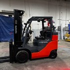 2018 Toyota 8fgc35u-bcs 8000lb Used Forklift Lp Gas Triple Mast 3238 Hours