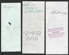 1890-1924 Us Checks  Etc   4 