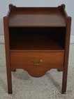 F70279  Kittinger Wa-1030 Colonial Williamsburg Mahogany Nightstand