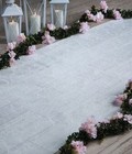 3 Ft  X 100 Ft  Wedding Aisle Runner With Two Hearts Design