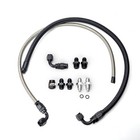 6an Power Steering Pump Hose Kit For Gm Ls Swap Pressure Return Line Universal