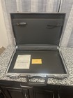 Vintage Oshkosh Train Case Cosmetic Carry On Suitcase Luggage Grey Brand New