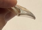 Rare Nos Vintage 1950s Hamilton Malcolm High Wall Glass Watch Crystal