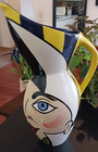 Cirque Du Soleil  Souvenir Pottery Picture  1997 34 250 Stunning Condition 16 