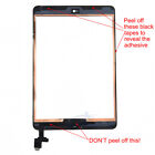For Ipad Mini 1st 2nd Generation Touch Screen Glass Digitizer   Ic   Home Button