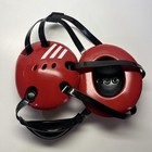 Adidas Wrestling Headgear Red Response Earguard  ae100c  Black Cup Chinstrap