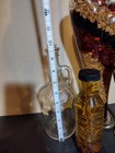 Decorative Glass Bottles Lot  Multicolor W  Cork Stoppers  Twine  Oil Bottle