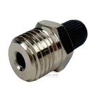1 4  Male Npt Schrader Valve With Cap Brass Tire   Receiver Tank Filler Stem