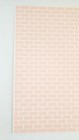 Dollhouse Miniature Subway Wall Tile Pink Embossed 1 12 Scale World Model
