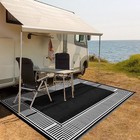 8x10  9x12 9x18 10x14 10x20 Ft Portable Outdoor Waterproof Plastic Straw Rug rv