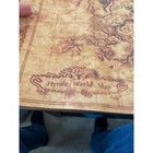 The Legend Of Zelda Hyrule World Map Poster Replica Fantasy Gaming Decor