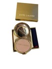 Vtg Estee Lauder Powder Compact Lucidity American The Beautiful Flag Rhinestones