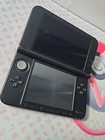Nintendo 3ds Xl  black   Red  With Charger  4gb Sd   Stylus - Tested   Works