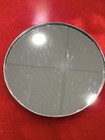 Vintage Towle Sterling Silver Round Purse Pocket Mirror Ornate Floral Scroll