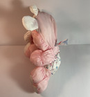 Fisher Price Puffalumps Pink Pig In Diaper 10    Nylon Plush Stuffed Animal 1999