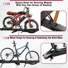 Heavy Duty Hitch Mount Ebike Carrier Rack Cars Trucks Suvs 300lbs Capacity New